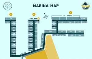 Marina Moorage Map