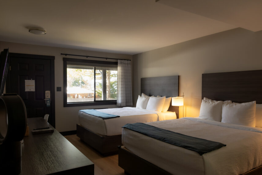 Modern, cozy and spacious Tofino hotel rooms