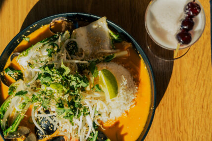 Delicious food sprawl
