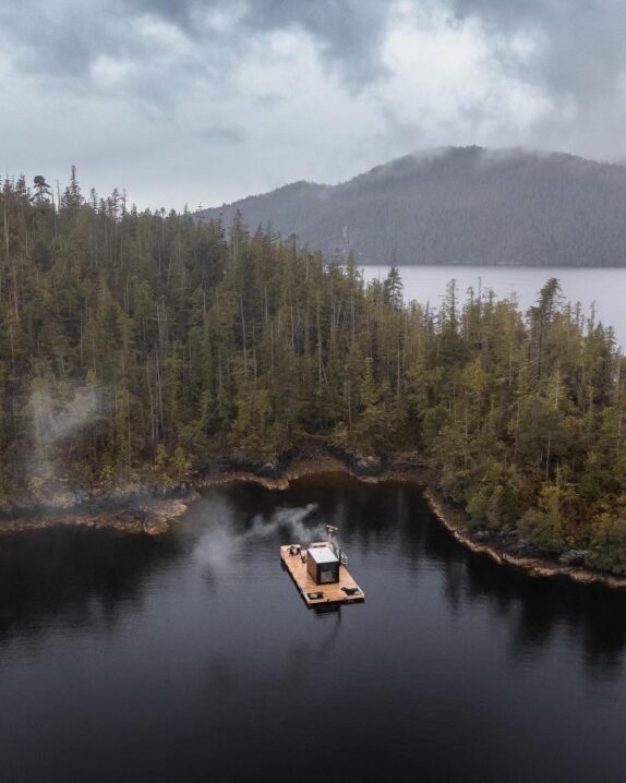 Ultimate Tofino Stay Package - Remote Floating Sauna
